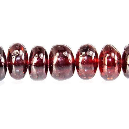 4-7mm Pyrope Garnet Plain Rondelle Beads 16 inch 95 pieces