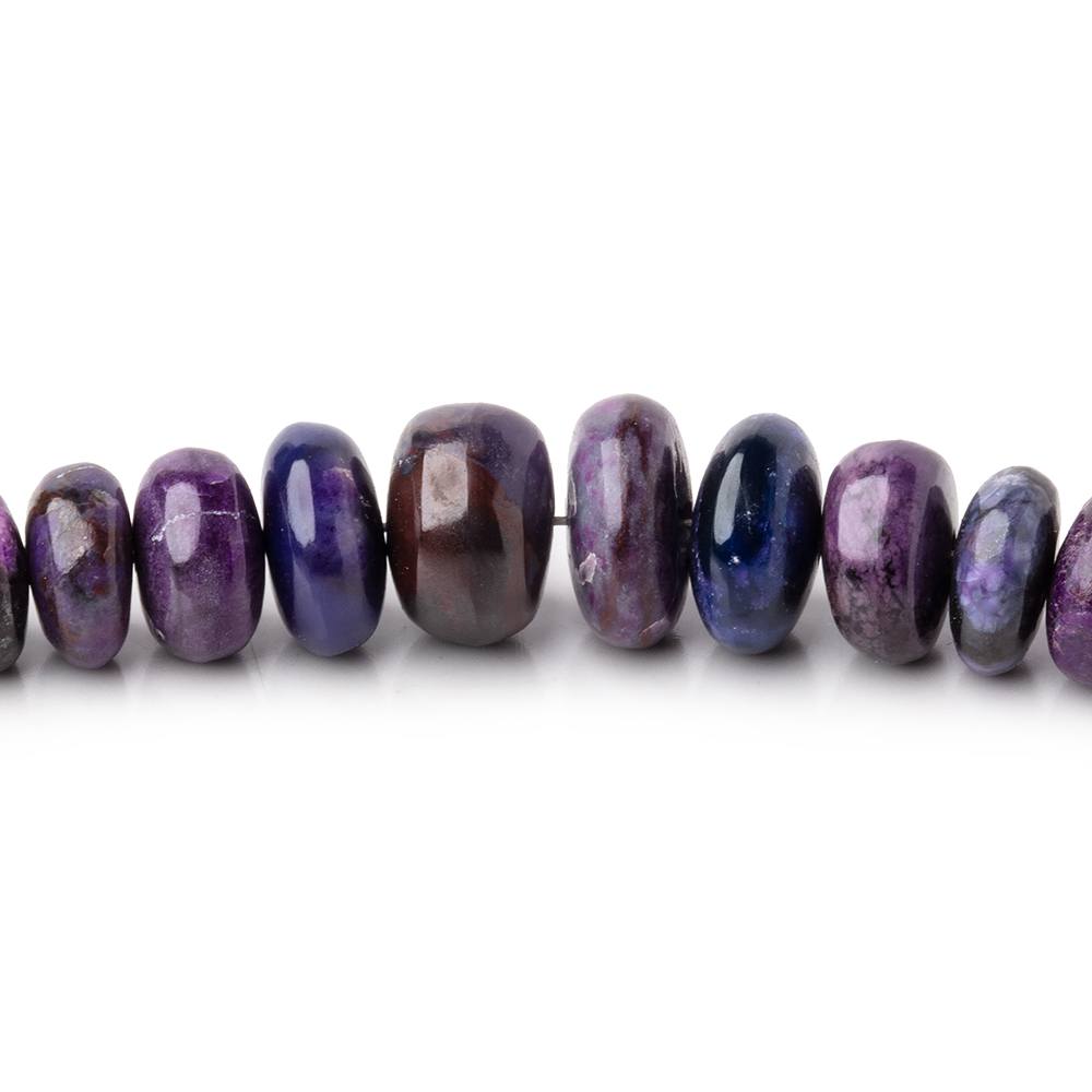 4-8.5mm Sugilite Plain Rondelle Beads 18 inch 166 pieces AAA