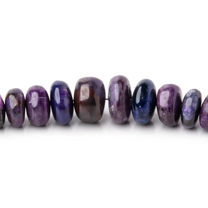 4-8.5mm Sugilite Plain Rondelle Beads 18 inch 166 pieces AAA