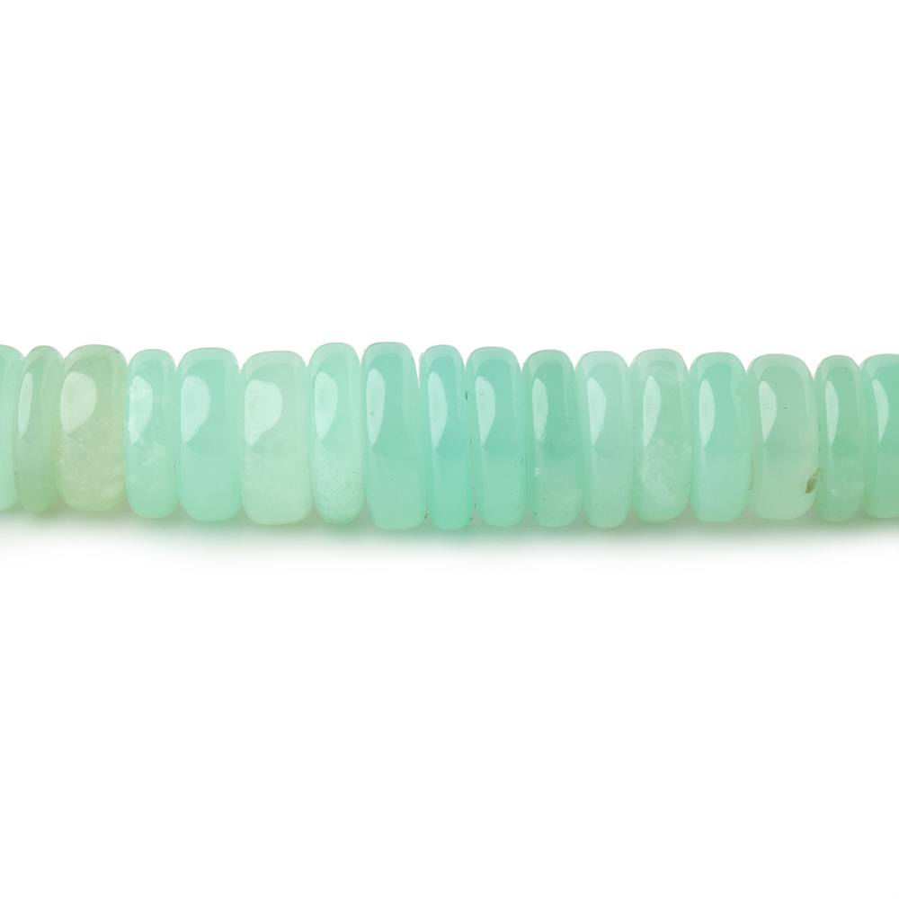 4-8mm Chrysoprase Plain Heshi Beads 18 inch 280 pieces