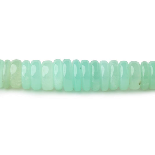 4-8mm Chrysoprase Plain Heshi Beads 18 inch 280 pieces