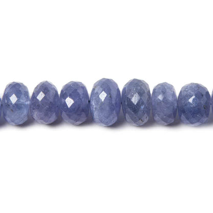 4-8mm Tanzanite Beads Faceted Rondelle, AA Grade 16 inch 113 pieces