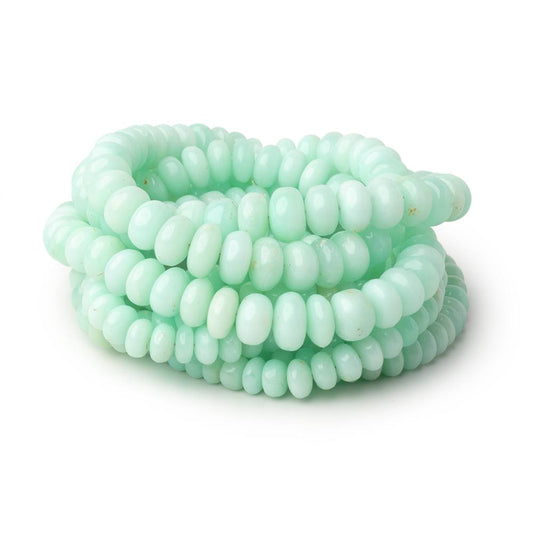 4-9.5mm Chrysoprase Plain Rondelle Beads 18 inch 118 pieces A
