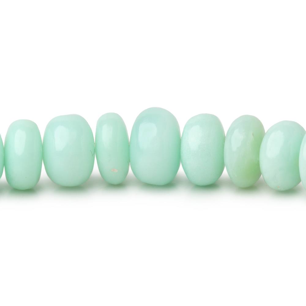 4-9.5mm Chrysoprase Plain Rondelle Beads 18 inch 118 pieces A