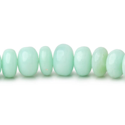 4-9.5mm Chrysoprase Plain Rondelle Beads 18 inch 118 pieces A