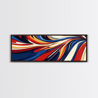 The Spiral - Framed Canvas Print - Midcentury Modern Home Decor