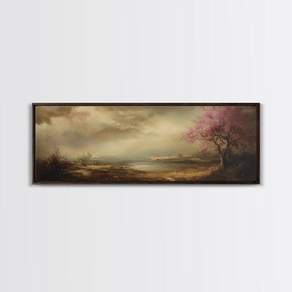 Moody Art Landscape Print, Dark Landscape Painting, Muted Art, Moody Home Decor, Moody Painting, Moody Landscape Wall Art Print