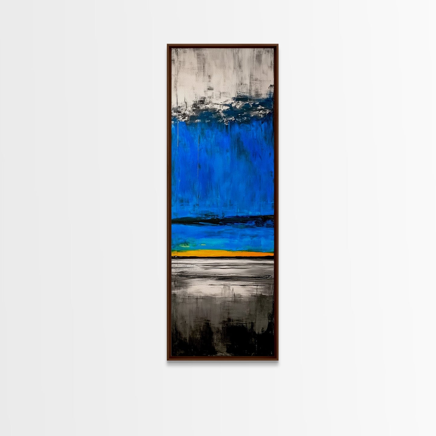 Ocean Horizon, Coastal Art, Blue Wall Decor, Canvas Print, Seascape Painting, Minimalist Art, Large Wall Art, Modern Home Decor