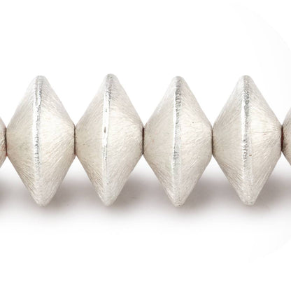 14x7mm Brushed Disc Beads