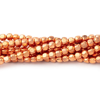 2.5mm Polished Cube Beads