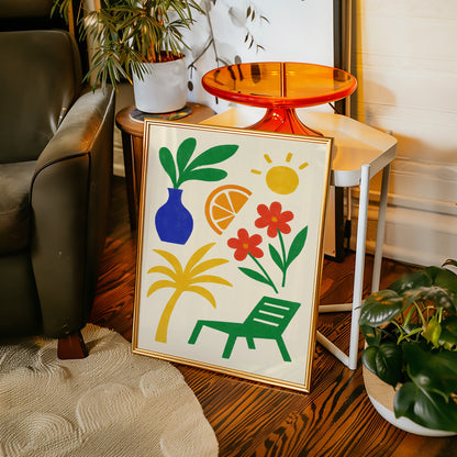 Sun Chair and Citrus Dreams