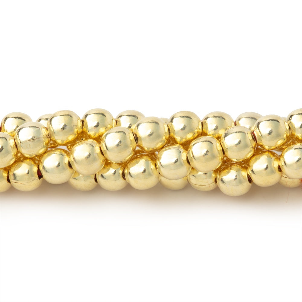 4mm Polished Round Beads