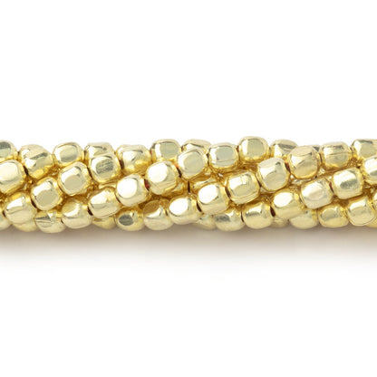 3mm Polished Cube Beads