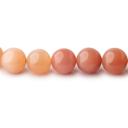 7mm Tri-Color Moonstone Plain Round Beads 16 inch 49 pieces