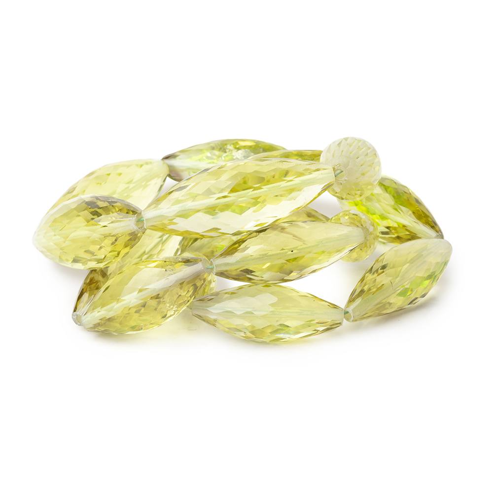 18x8-29x11mm Bi-Color Quartz Faceted Marquise Beads 16 inch 16 pieces AA