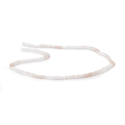 2.5mm Shaded Topaz Micro Faceted Rondelle Beads 13 inch 154 pieces AA