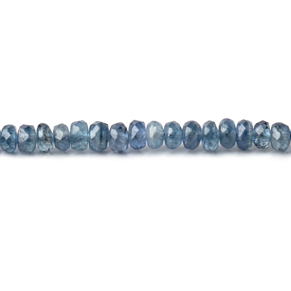 3.5mm Blue Sapphire Faceted Rondelle Beads 16 inch 203 pieces