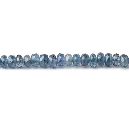 3.5mm Blue Sapphire Faceted Rondelle Beads 16 inch 203 pieces