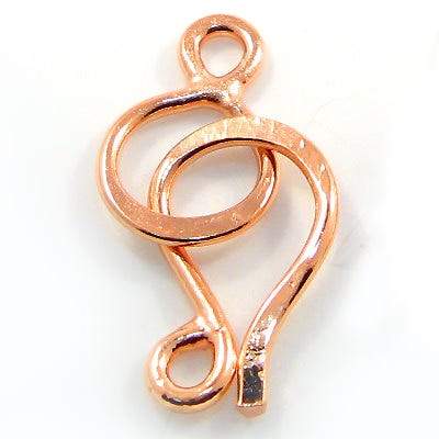 42x26mm Copper Hook and Eye Clasp