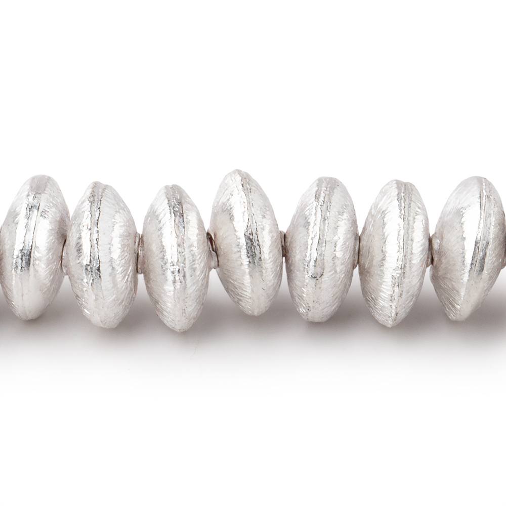 8mm Brushed Disc Beads