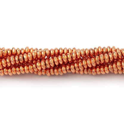 3mm Brushed Disc Beads