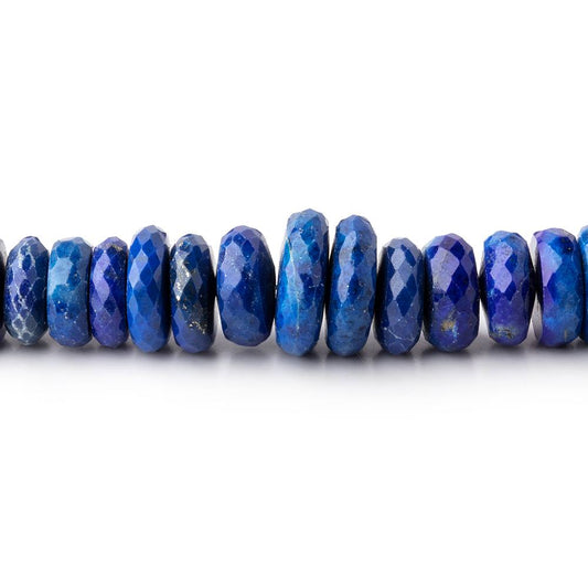 4.5-10mm Lapis Lazuli Faceted Heshi Beads 16 inch 152 pieces