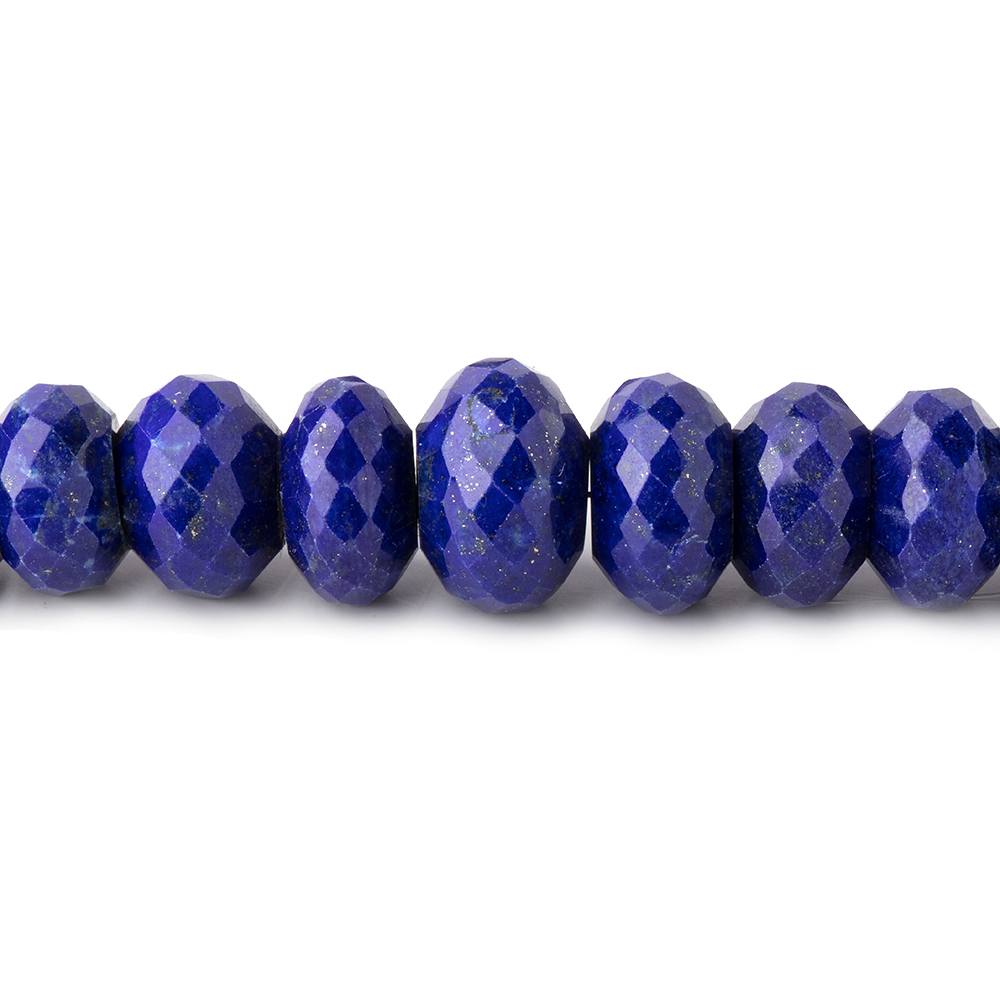 4.5-11.5mm Lapis Lazuli Faceted Rondelle Beads 16.5 inch 98 pieces
