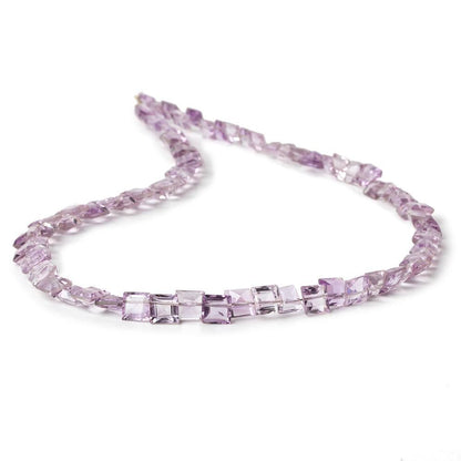 5mm Amethyst  pavilion faceted Emerald Cut Beads 13 inch 80 pieces
