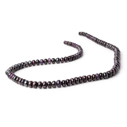 4.5-7.5mm Sugilite Plain Rondelle Beads 18 inch 103 pieces AA