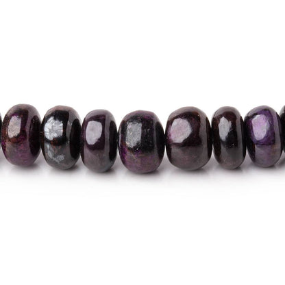 4.5-7.5mm Sugilite Plain Rondelle Beads 18 inch 103 pieces AA