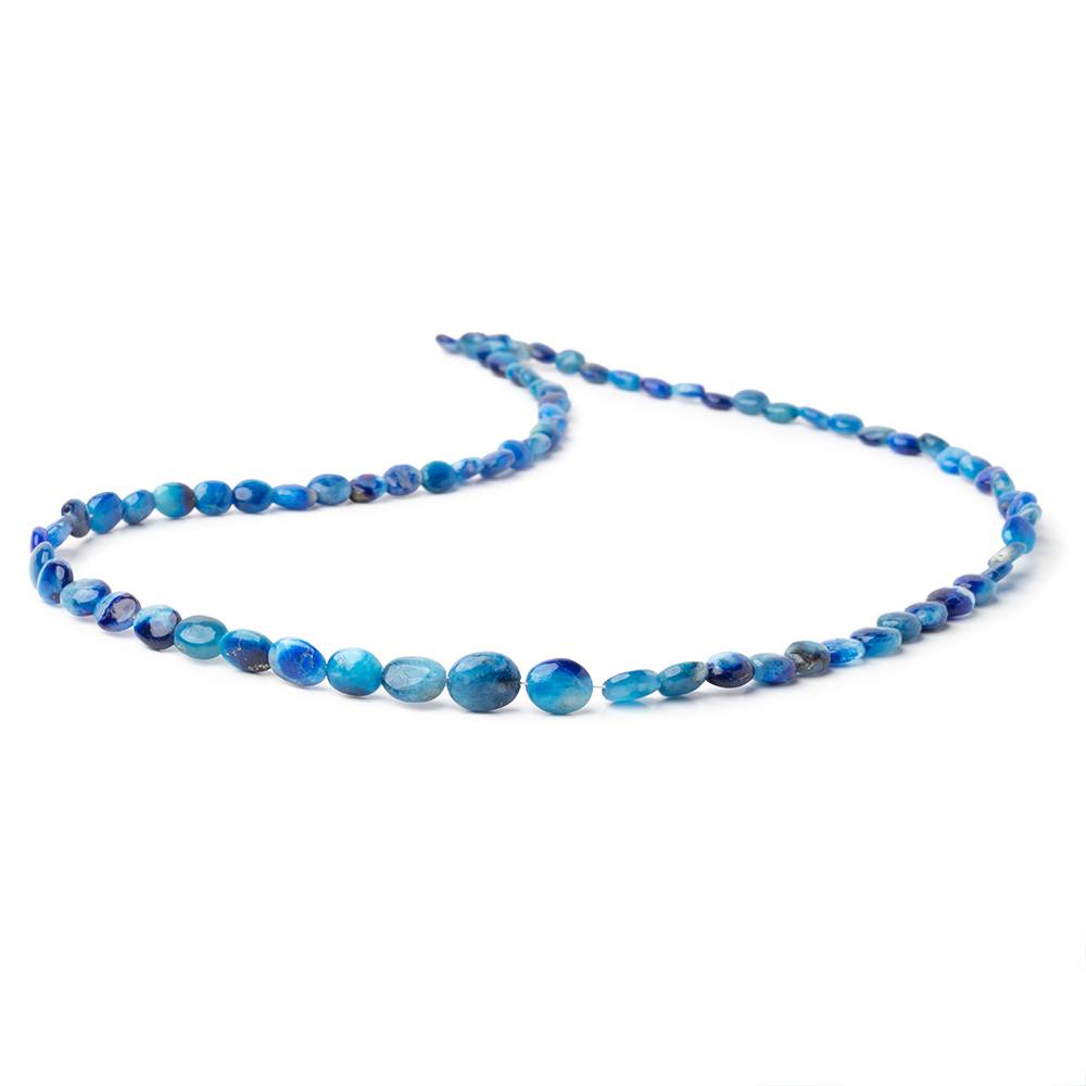 4.5-8mm Afghanite Plain Oval Beads 18 inch 72 pieces AAA