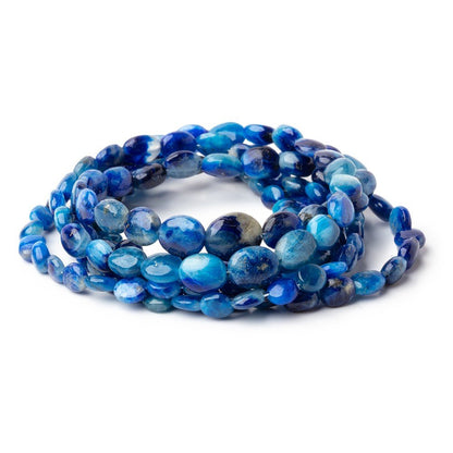 4.5-8mm Afghanite Plain Oval Beads 18 inch 72 pieces AAA