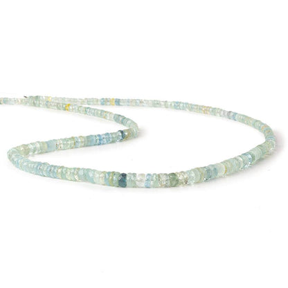 4.5mm Multi Color Beryl Faceted Hishi 15 inch 220 beads AAA
