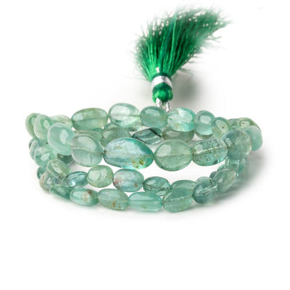 4.5x4-11x7mm Zambian Emerald plain nugget beads 18 inch 64 pieces A