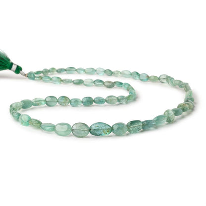 4.5x4-11x7mm Zambian Emerald plain nugget beads 18 inch 64 pieces A