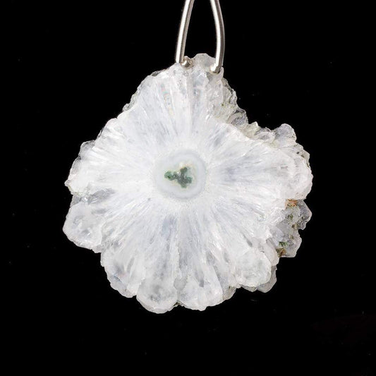 45x45mm Solar Quartz Plain Slice Bead 1 piece