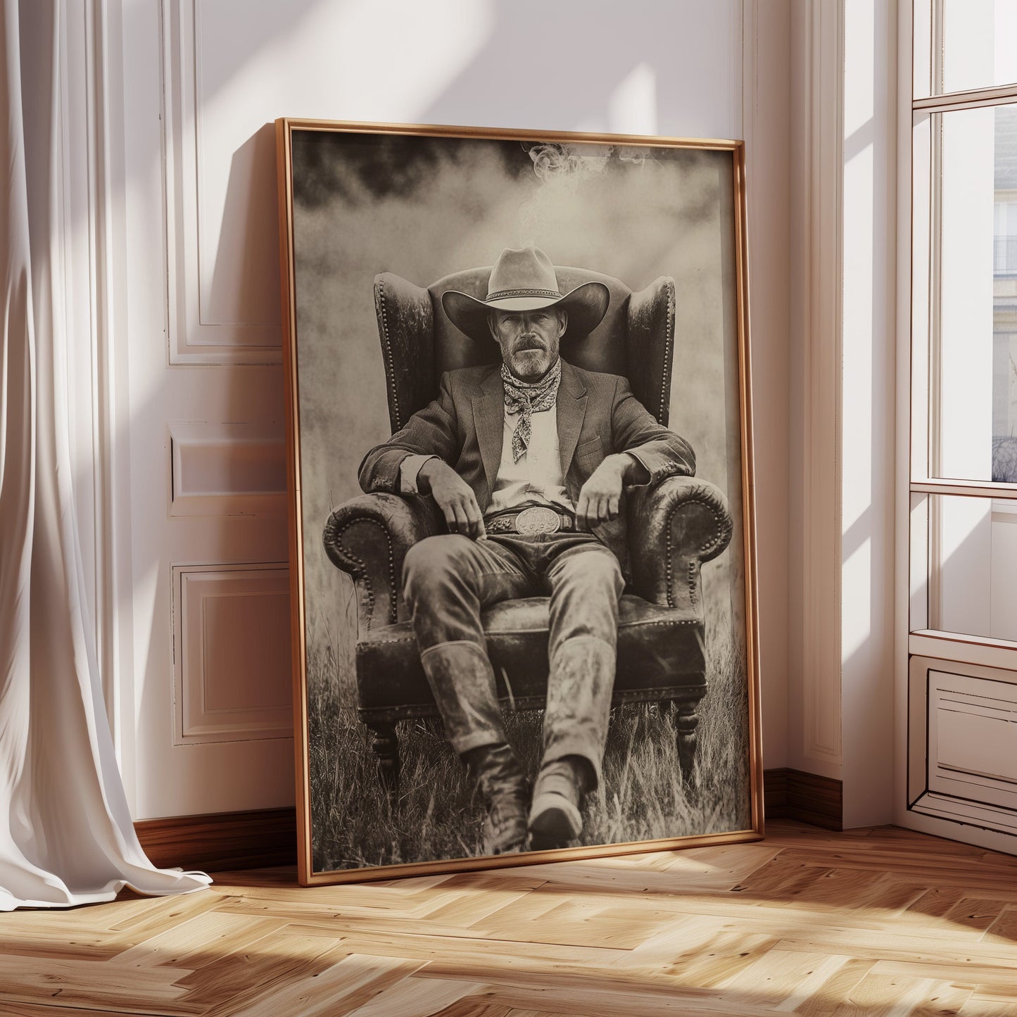 The Chair at Sundown