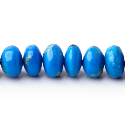 4-7mm Ceruleite Plain Rondelle Beads 18 inch 132 pieces AAA