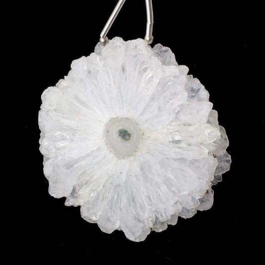 48x48mm Solar Quartz Plain Slice Bead 1 piece