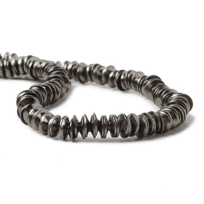 4mm Black Gold plated Copper plain Bead Cap 8 inch 228 pieces