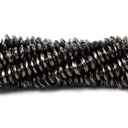 4mm Black Gold plated Copper plain Bead Cap 8 inch 228 pieces