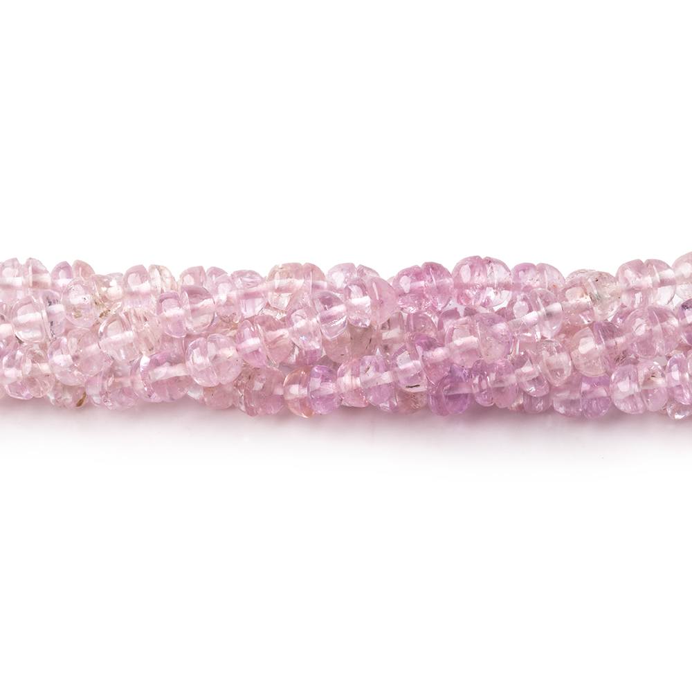 4mm Imperial Topaz Center Drilled Round Cabochons 18 inch 196 Beads AA