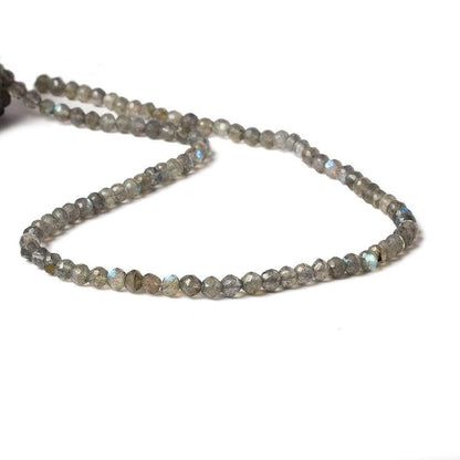 4mm Labradorite faceted round beads 13 inch 90 pieces