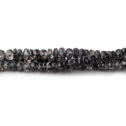 4mm Moss Amethyst Faceted Rondelle Beads 15.75 inch 160 pieces