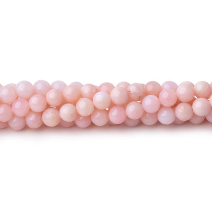 4mm Pink Peruvian Opal Plain Round Beads 16 inch 100 pieces
