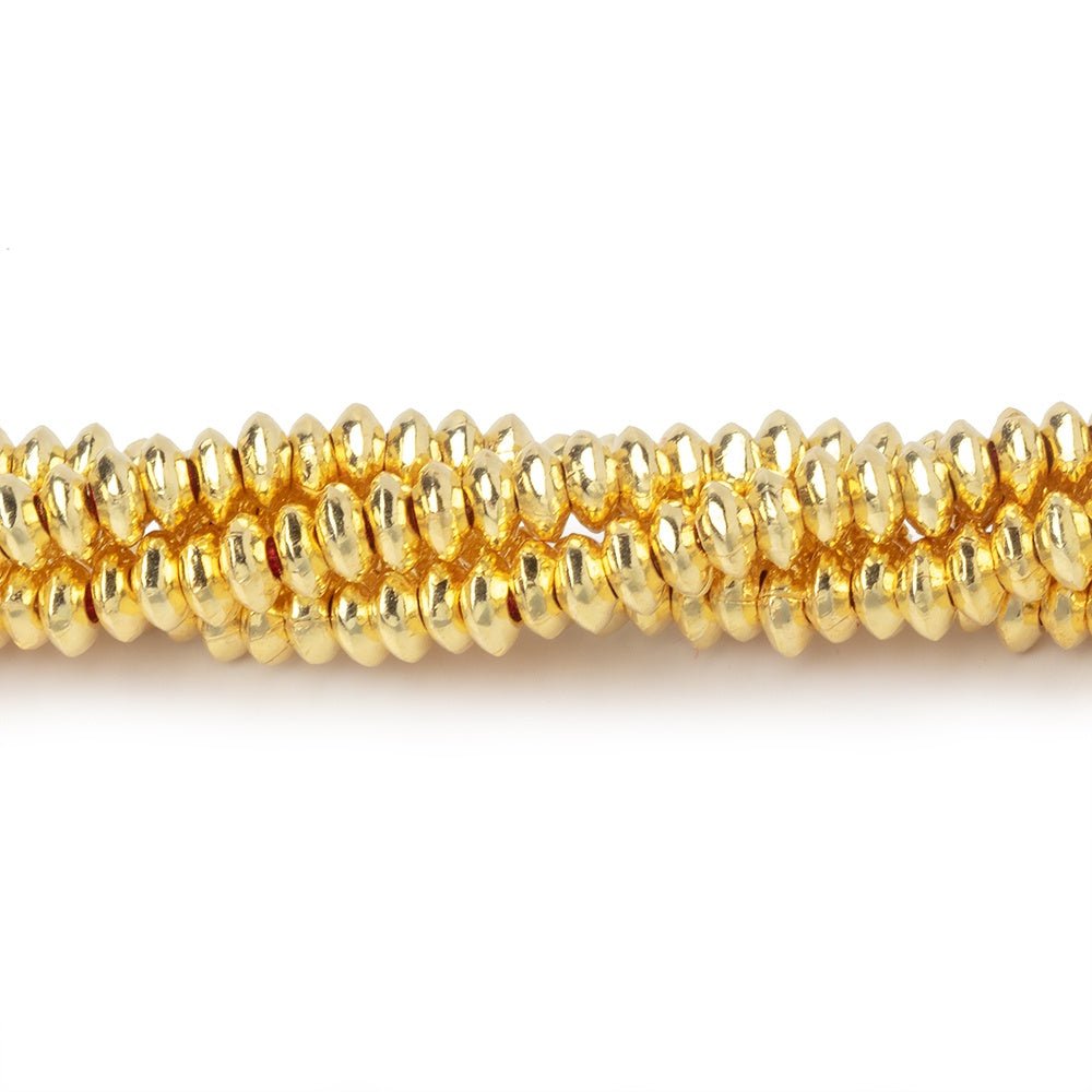 4mm Polished Disc Beads