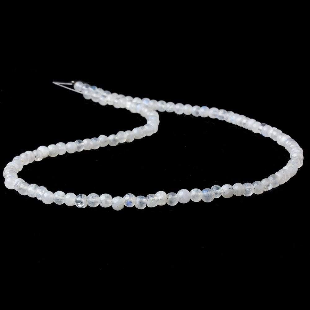 3mm Rainbow Moonstone Plain Round Beads 15 inches 114 beads
