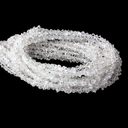 3x2mm Double Terminated Quartz Crystals 170 beads 16 inch