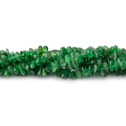 4x2-6x3mm Tsavorite Garnet Polished Chip Beads 18 inch 266 pieces