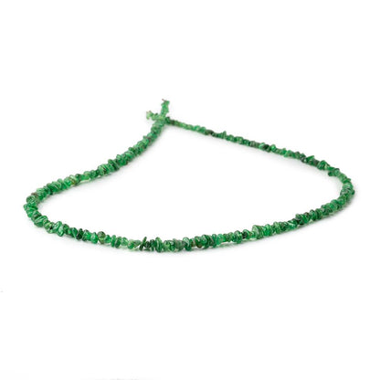 4x2-6x3mm Tsavorite Garnet Polished Chip Beads 18 inch 266 pieces